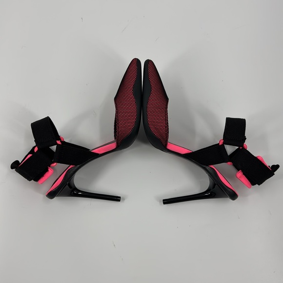 JESSICA SIMPSON Women’s Pink and Black Pointy Stiletto Heels Size 6 NWOT - Picture 6 of 17